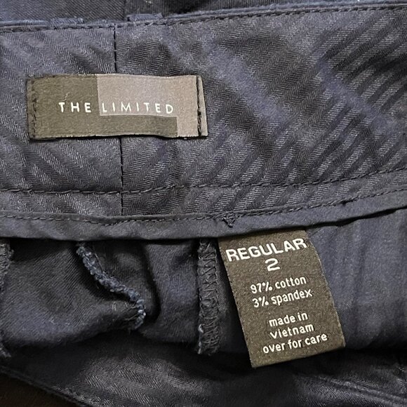 The Limited Womens Navy Blue Shorts Size 2 regular - Picture 4 of 7